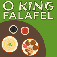 O King Falafel à Rouen - Centre