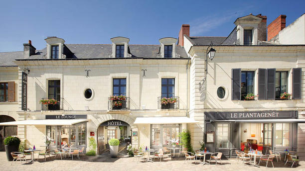 Restaurant Le Plantagenêt (hôtel La Croix Blanche) à Fontevraud-l'Abbaye